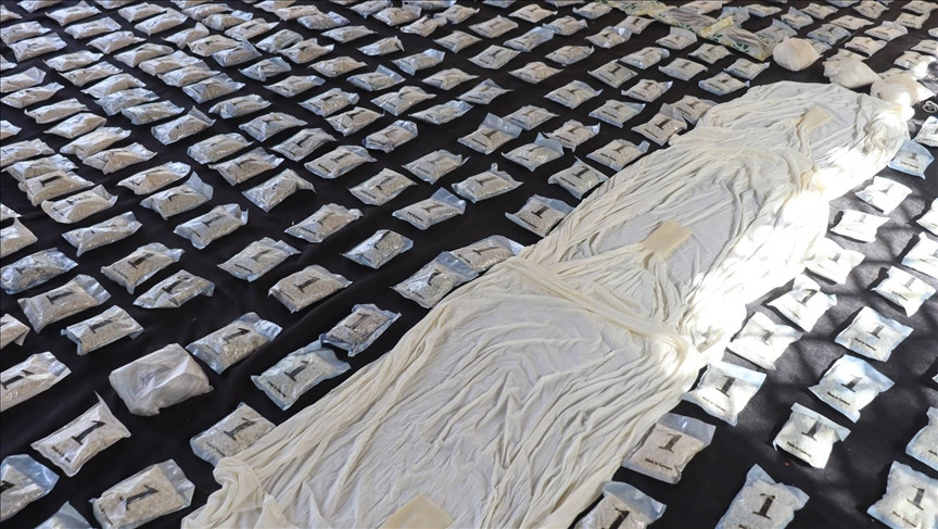 ضبط كمية مخدرات ضخمة جنوبي سوريا