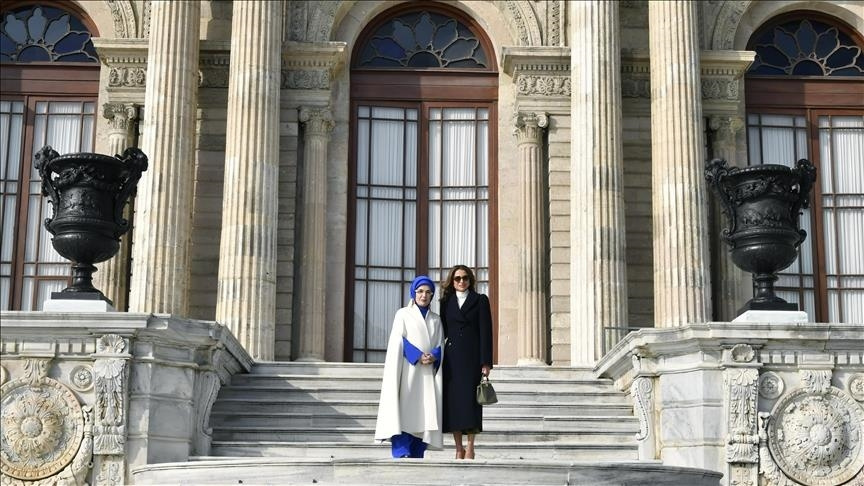 أمينة أردوغان تنشر تدوينة عن لقائها