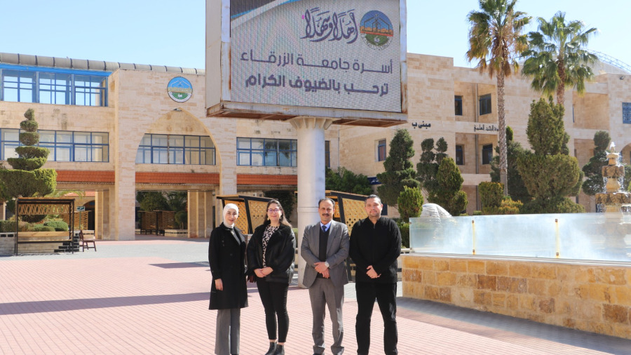 جامعة الزرقاء تستقبل وفدا من المجلس