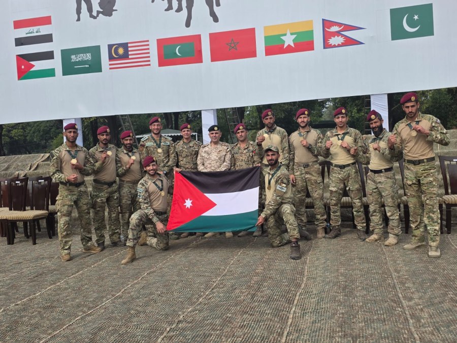 نشامى الخاصة الملكية يفوزون بالمركز الأول