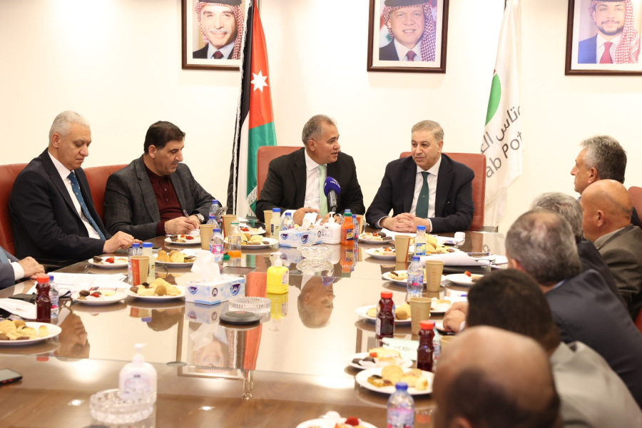 كتلة حزب مبادرة النيابية تزور البوتاس