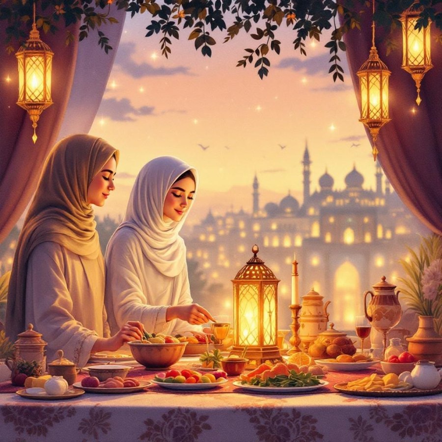 أول رمضان في بيت الزوجية