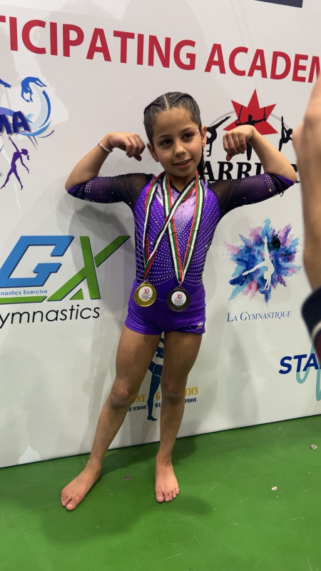 تيا أبو الهوى تحصل على برونزية