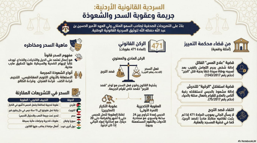 السلسلة القانونية (132): جريمة السحر والشعوذة