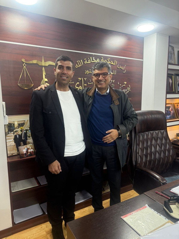 البشتاوي يهنئ عدنان السّواعير بتعيينه رئيسا