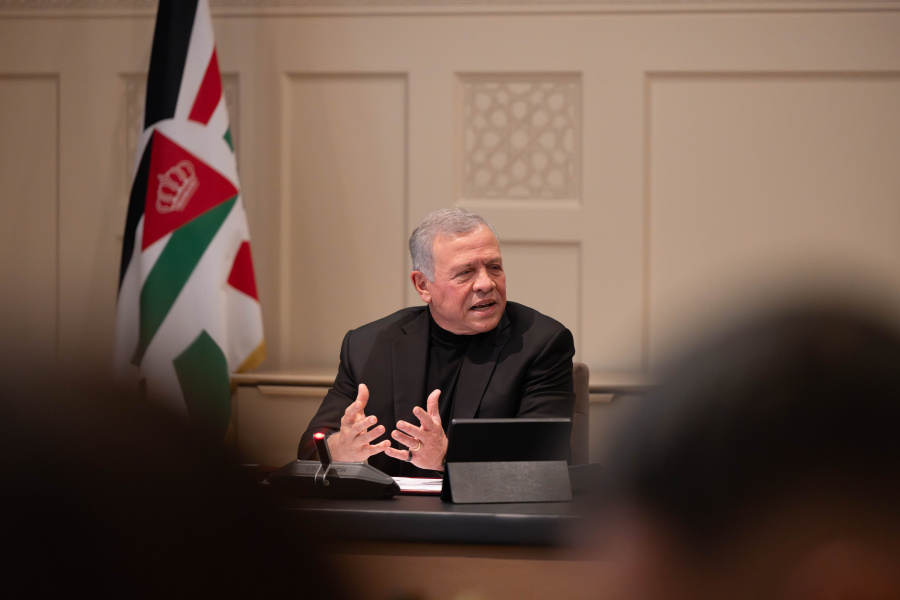 الملك يلتقي مجلس نقابة الصحفيين الأردنيين..