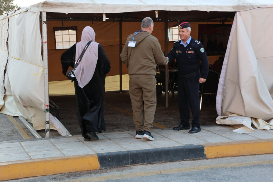 نشامى الأمن يقيمون خيما رمضانية للمسافرين