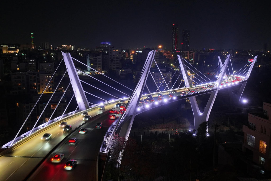 إغلاق جسر عبدون جزئيا من جهة