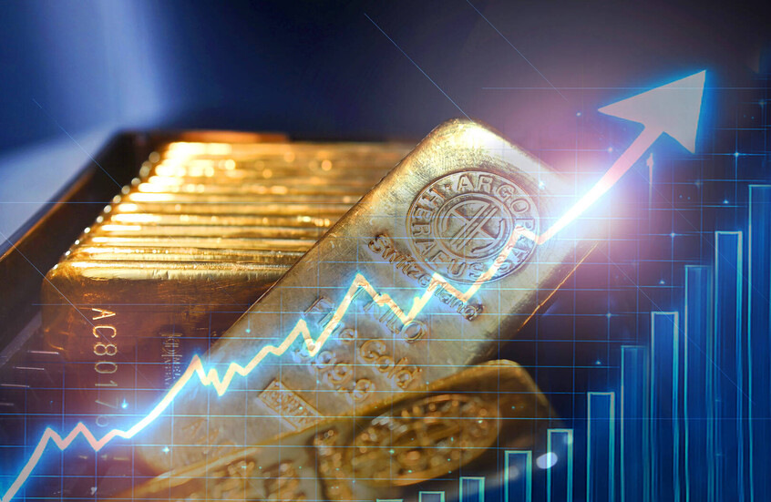 ارتفاع أسعار الذهب وسط تراجع للدولار