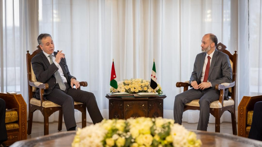 الأردن وسوريا يبحثان تعزيز التكامل اللوجستي