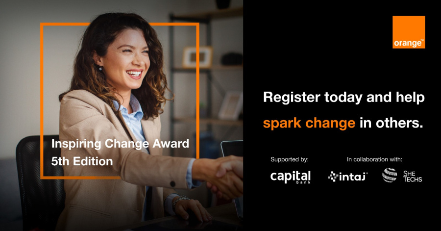 Orange Jordan Launches “Inspiring Change” Award