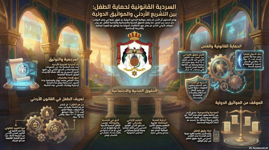 السلسلة القانونية (161): الوضع القانوني للطفل