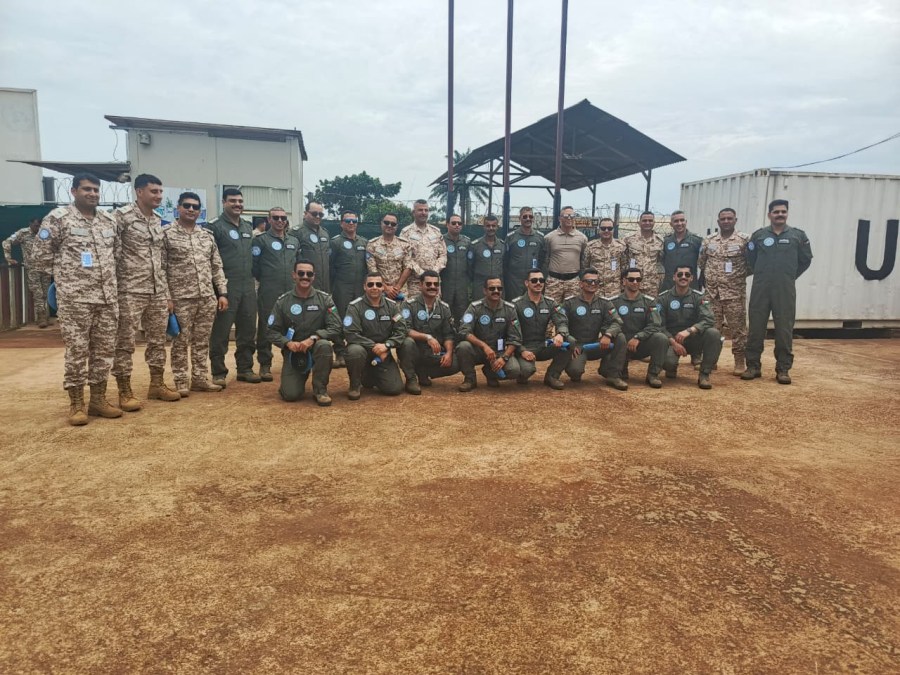 قوة واجب الطائرات العامودية الأردنية الكونغو