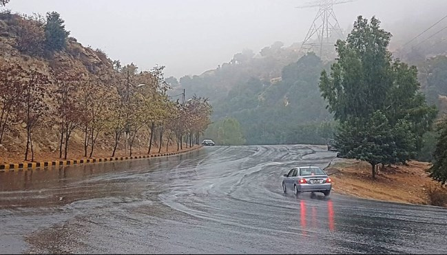 الأردن: أمطار رعدية غزيرة في عدة