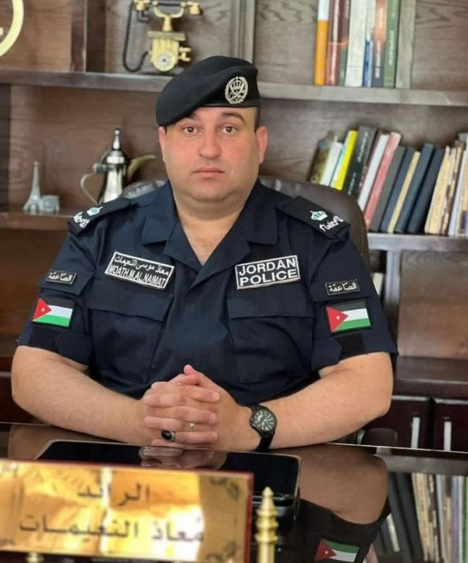 أبو كف يشارك ذوي الرائد النعيمات