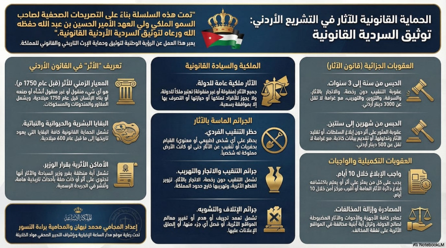 السلسلة القانونية (165): الحماية القانونية للآثار