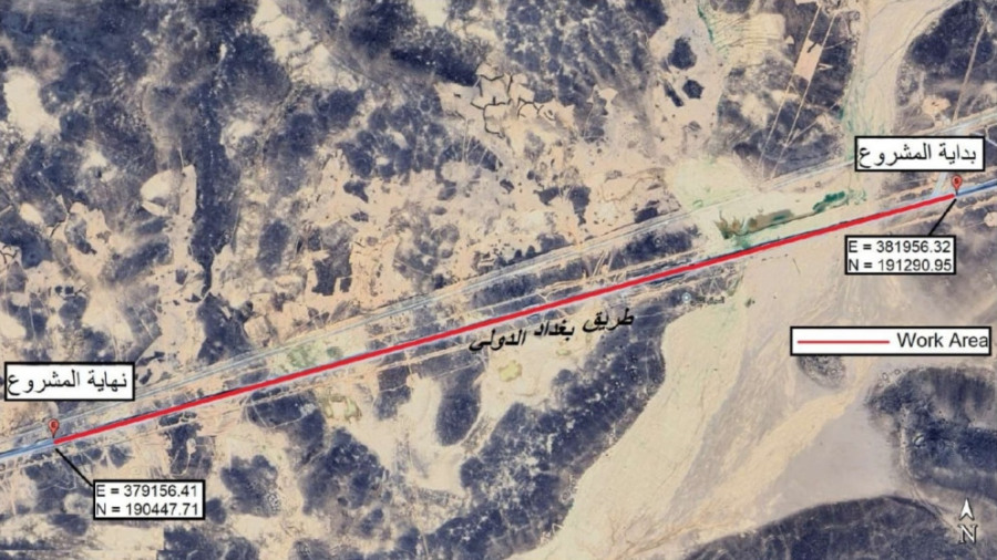وزارة الأشغال تباشر صيانة أجزاء حيوية