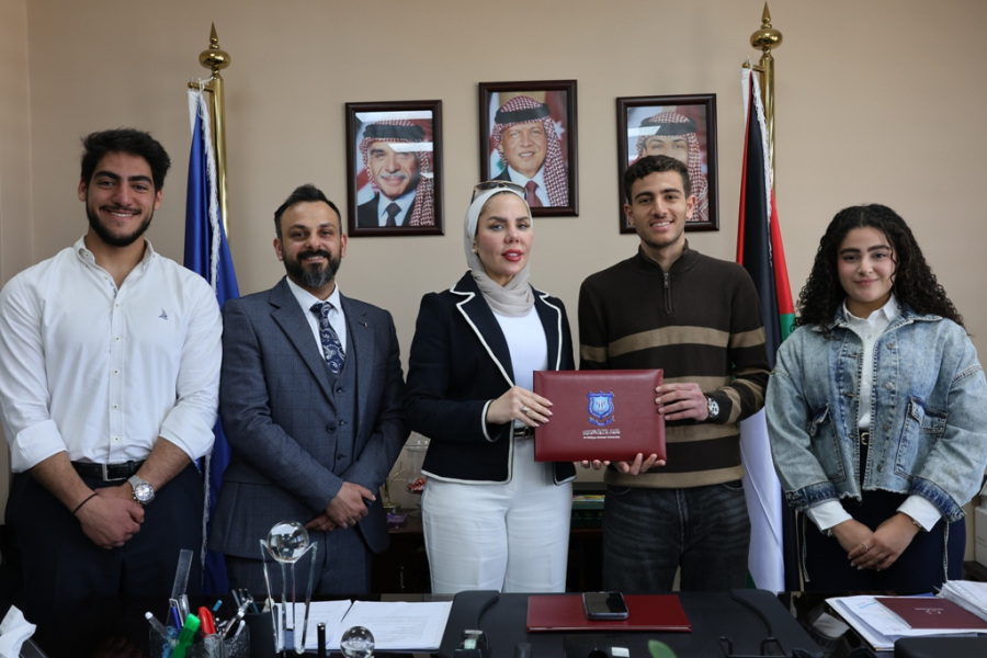 مذكرة تفاهم بين صيدلة عمّان الأهلية