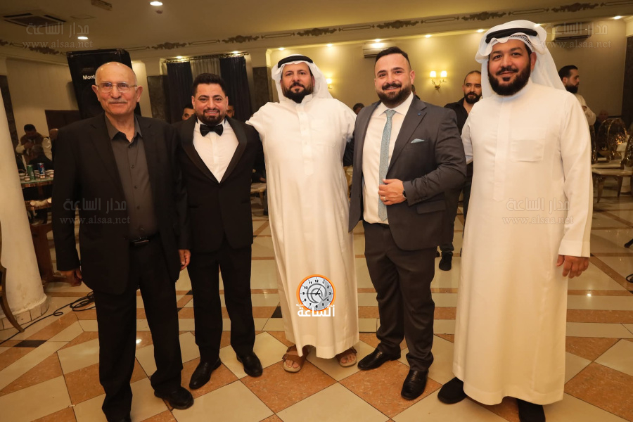 رجل الأعمال الغزاوي يحتفل بزفاف نجله