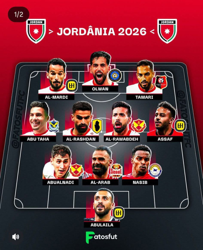 محلل برازيلي ينشر التشكيلة المتوقعة للنشامى