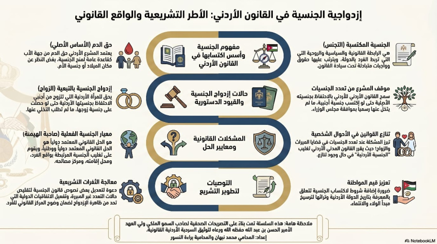 السلسلة القانونية (209): ازدواجية الجنسية في