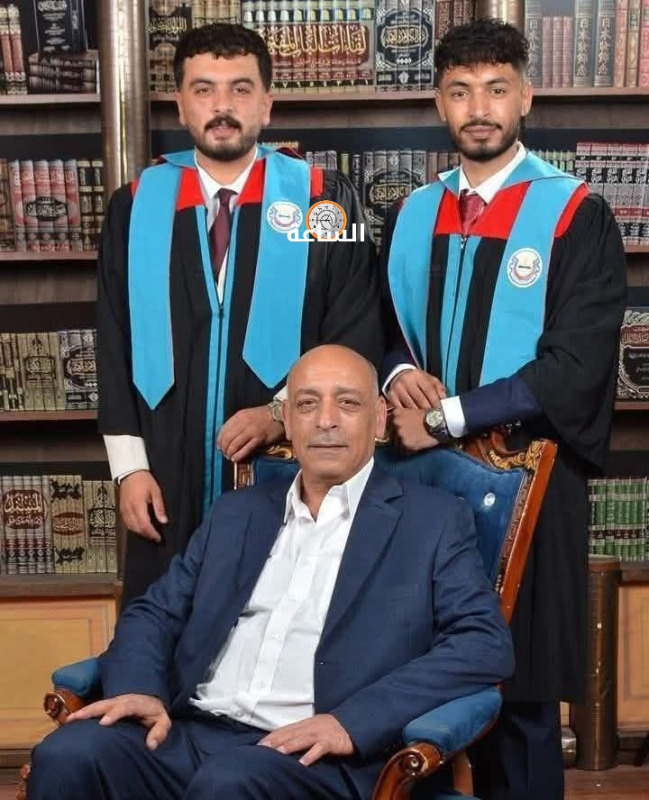 الشقيقان حمزة وزيد الصقور.. مبارك التخرج