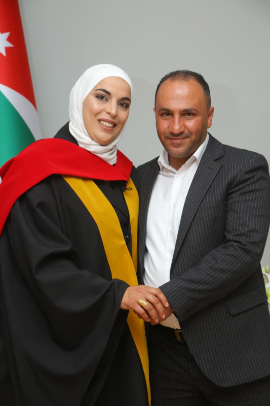 حمدة الوريكات.. مبارك الدكتوراه
