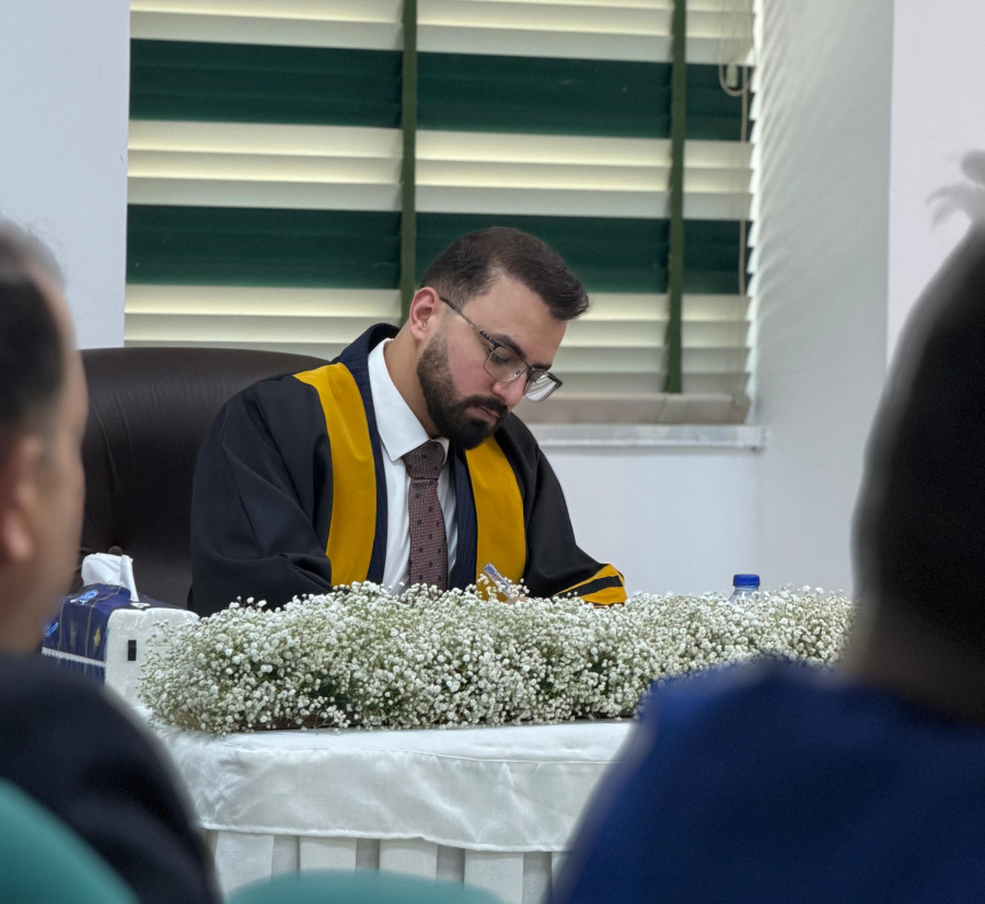 الزميل ليث الحجاوي.. بمرتبة الشرف