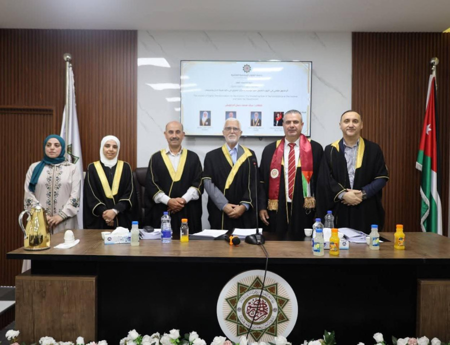 سائد الدراويش.. مبارك الدكتوراه