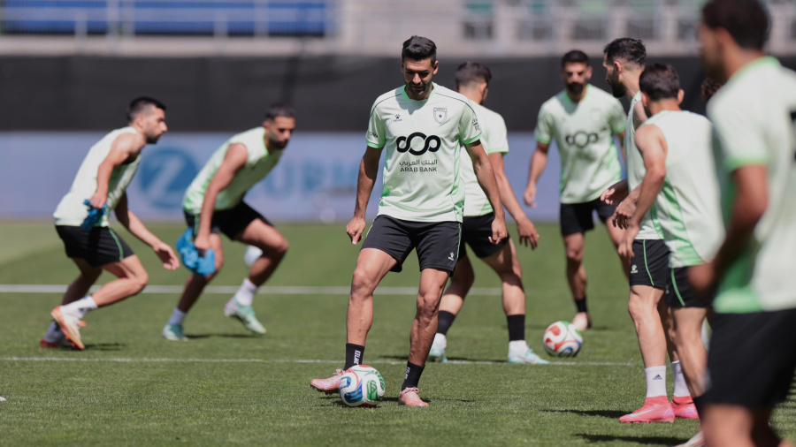 النشامى يواصلون تدريباتهم استعدادا للقاء كولومبيا