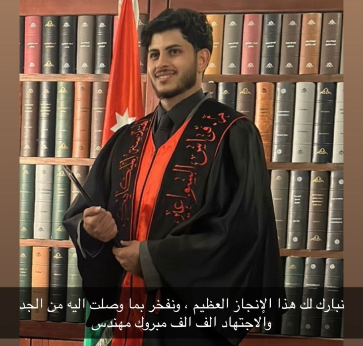 فراس السواعير.. مبارك التخرج