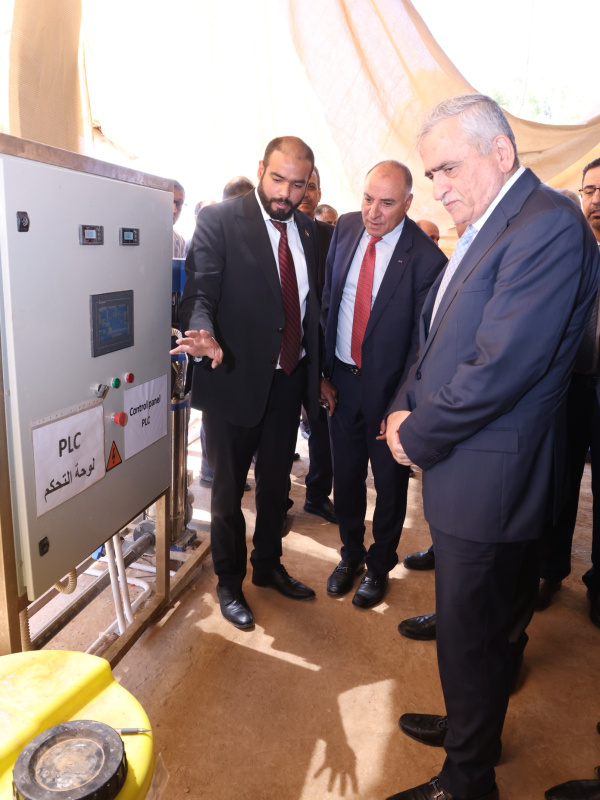 الجامعة الأردنية تفتتح محطة لتحلية المياه