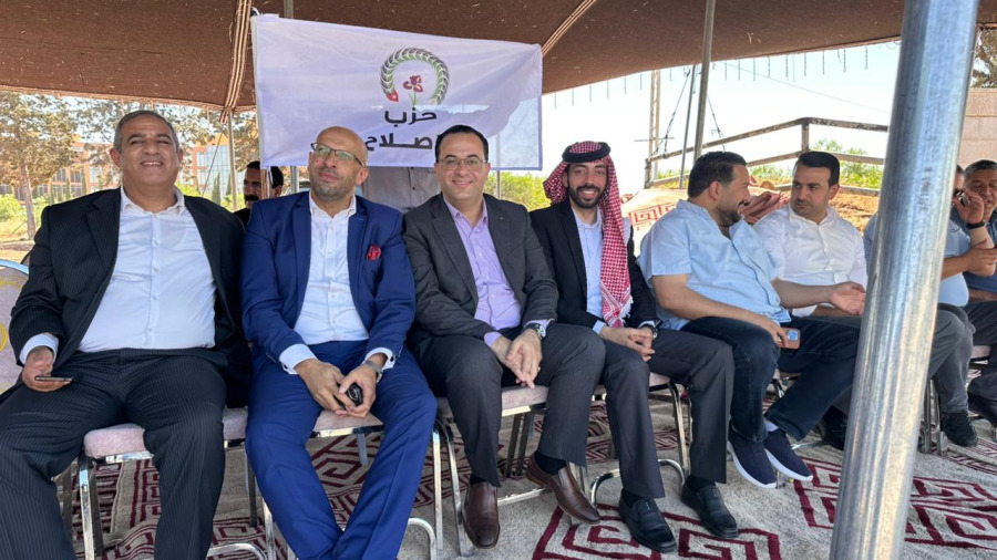 حزب الإصلاح يستقبل النشامى ضمن فعالية