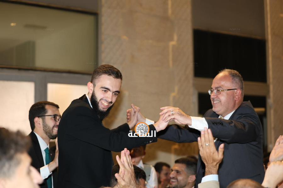 أفراح غزال والحطاب.. بزفاف مصعب (صور)