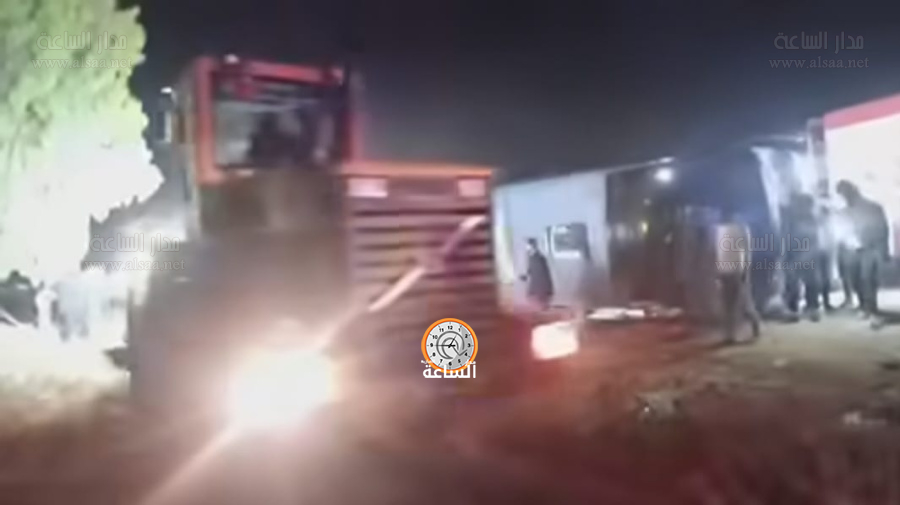 4 وفيات بانقلاب حافلة تحمل أرقاما