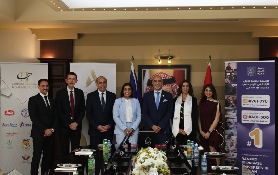 عمّان الأهلية ومجموعة أكور توقّعان مذكرة