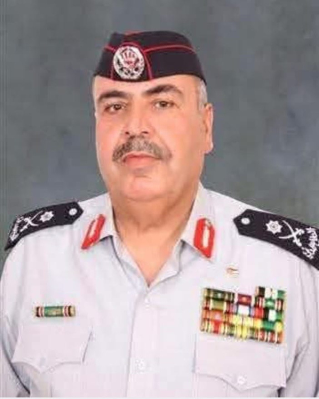 مدير الدفاع المدني الاسبق عبدالله الحمادنة
