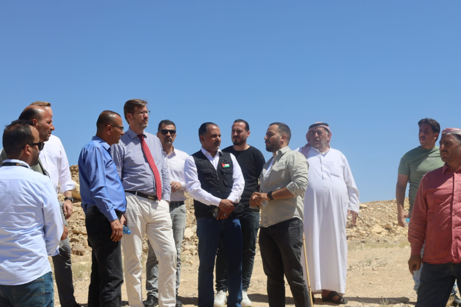سلطة وادي الاردن تنفذ أعمال حماية