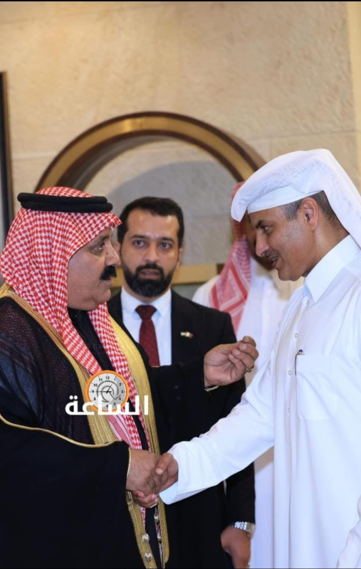 المختار الدعجة يعزي سفير قطر بالأمير