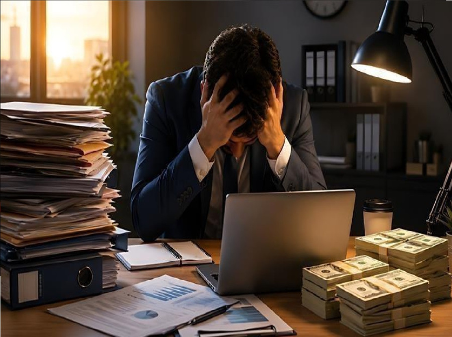 الاحتراق الوظيفي يكبّدان الاقتصاد العالمي 10