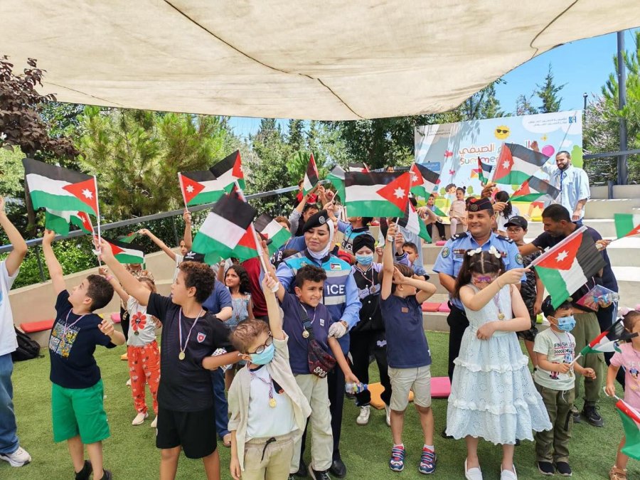 الشرطة المجتمعية تنظم فعالية مرورية للأطفال