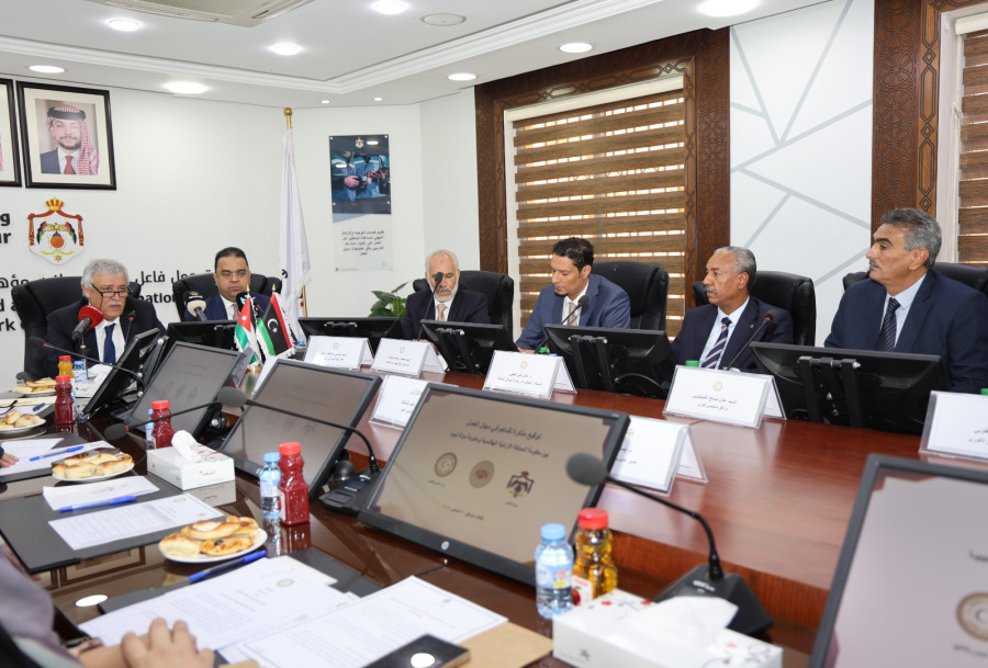 توقيع مذكرة تفاهم بين الأردن وليبيا