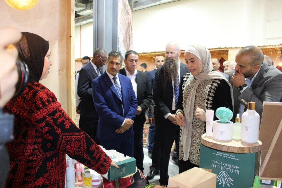 افتتاح معرض أردن الخير في إربد