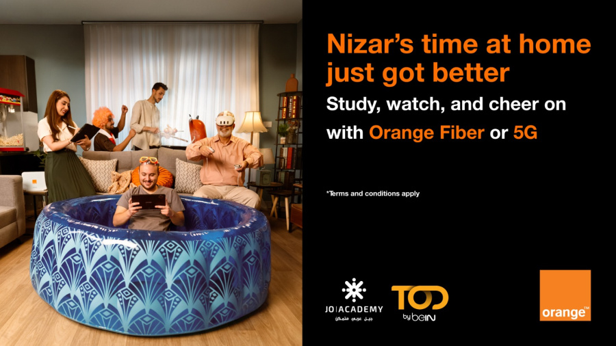 Orange Jordan Launches an Unprecedent Home