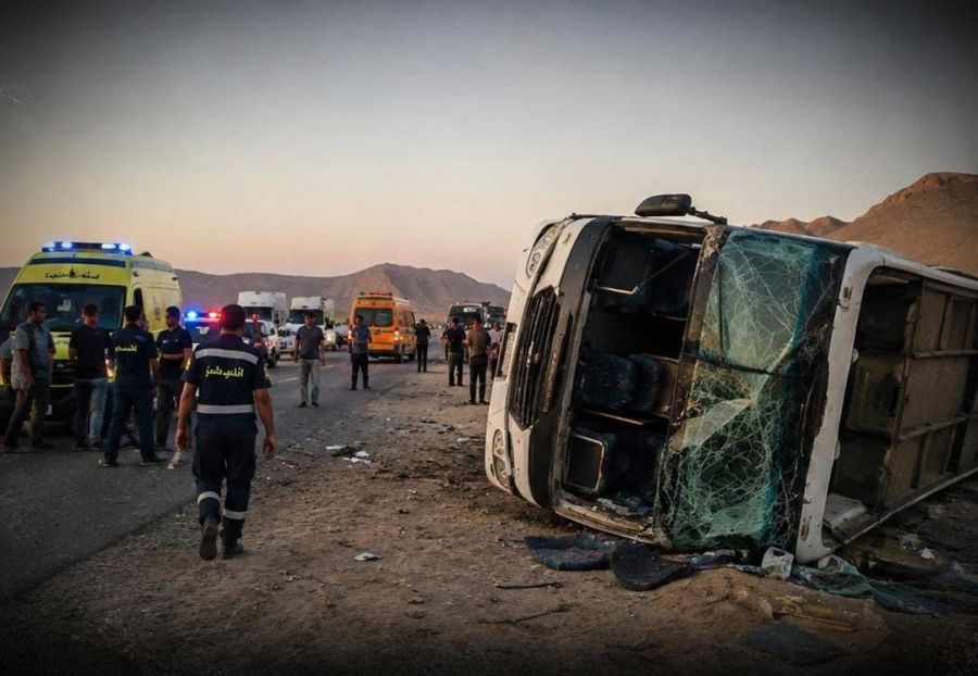 حادث حافلة سيناء.. الخارجية الأردنية تتابع