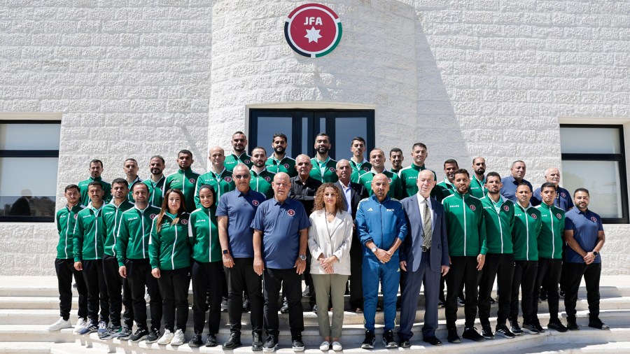 الاتحاد الأردني يحتفي بحكام كأس العالم..