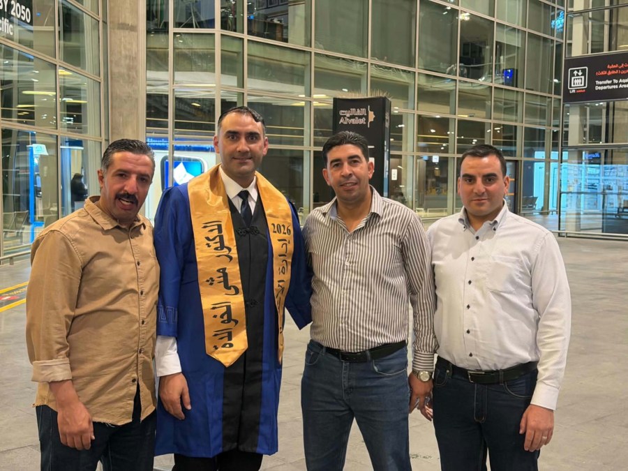 الخوالدة يولم بحصول نجله مثنى على