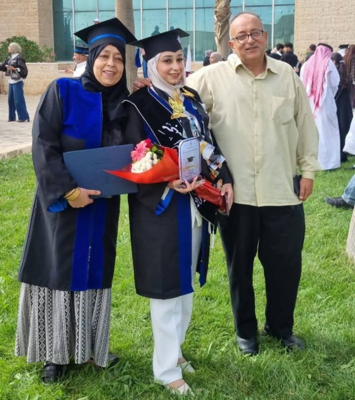 مجد سامي المحارمة.. مبارك التفوق الجامعي