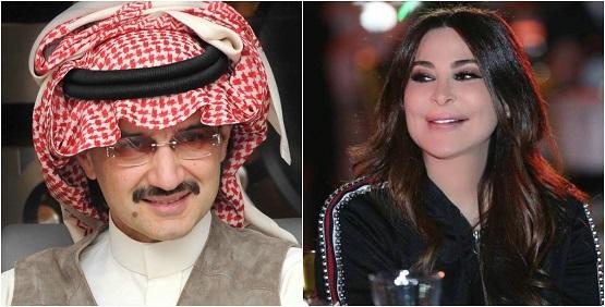 إليسا في الرياض بدعوة من الوليد
