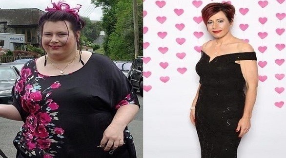 بالصور.. تخسر نصف وزنها بتناول قطع